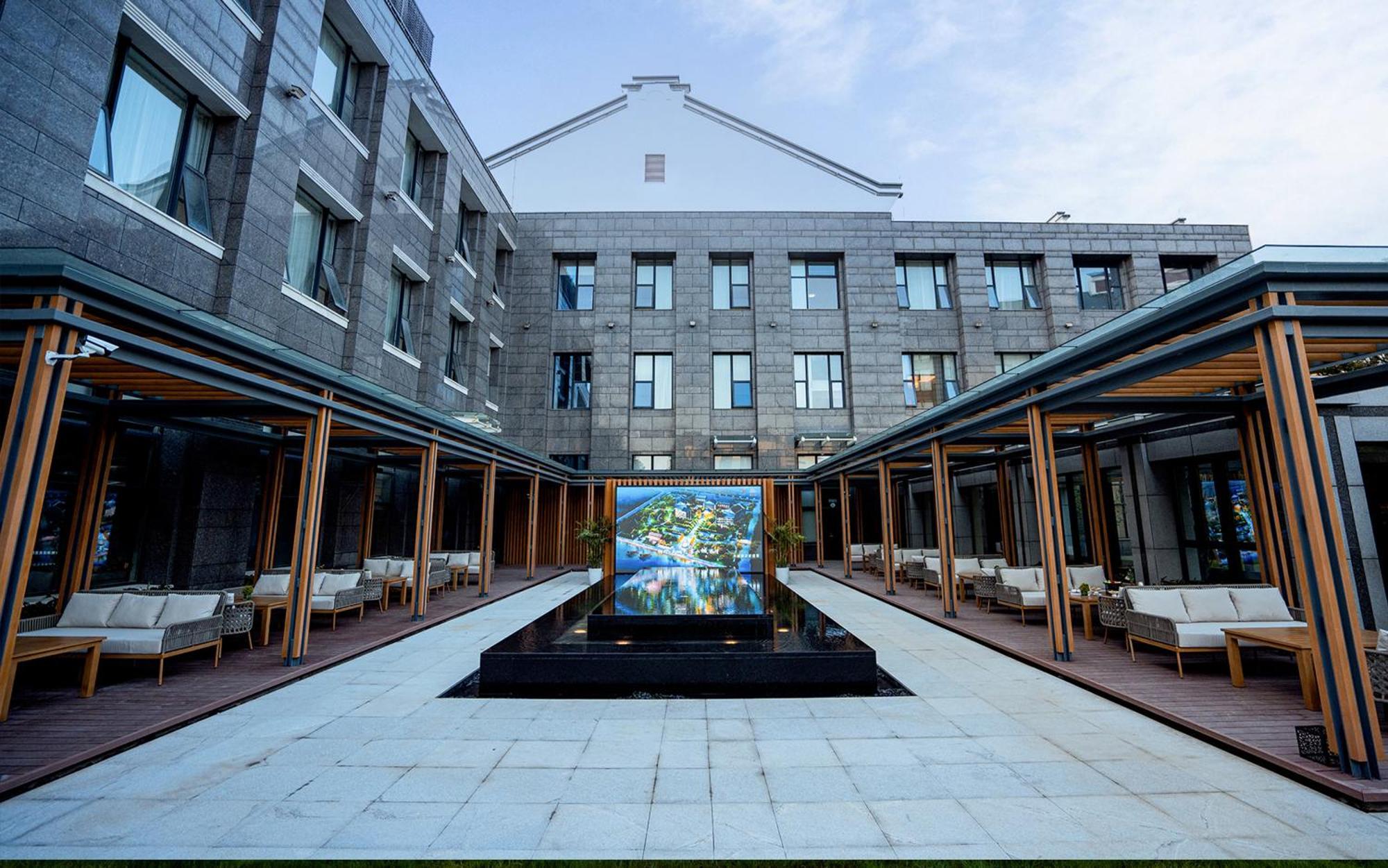 Yancheng Shuicheng Hotel Exterior photo